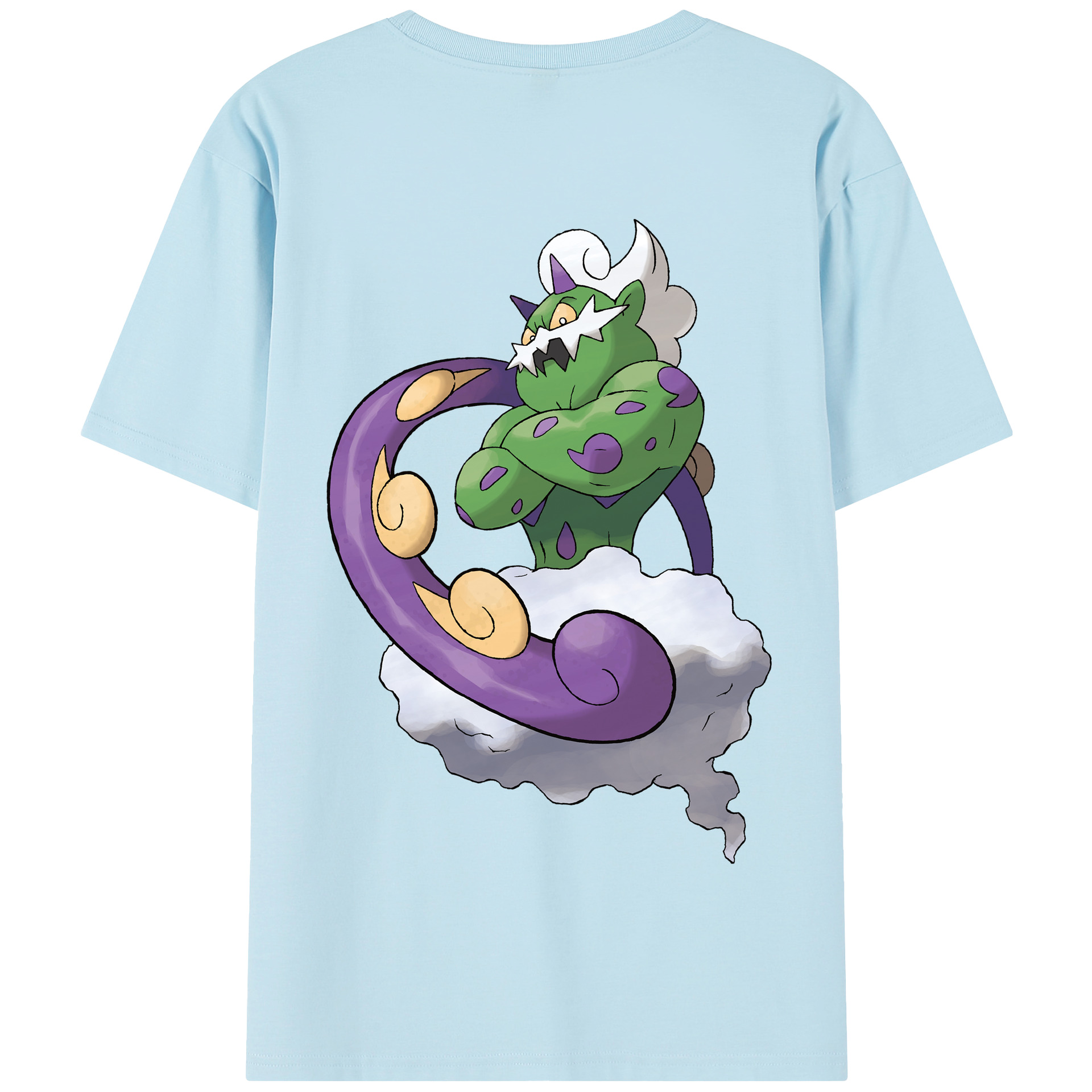 （画像用） ポケットモンスター Pokémon 綿100％半袖Tシャツ（背面プリント）